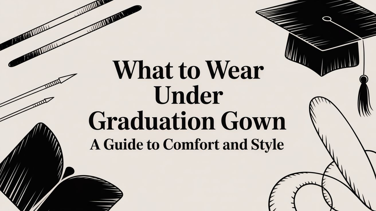 What to wear under graduation gown: a guide to comfort and style   Graduation Attire