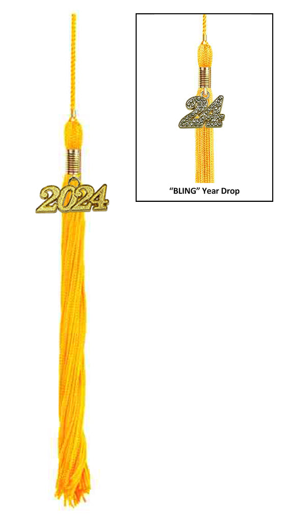 Child Matte Gold Graduation Cap & Gown - Preschool & Kindergarten