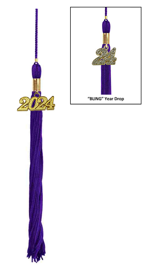 Purple Graduation Tassel - College & High School Tassels – Graduation