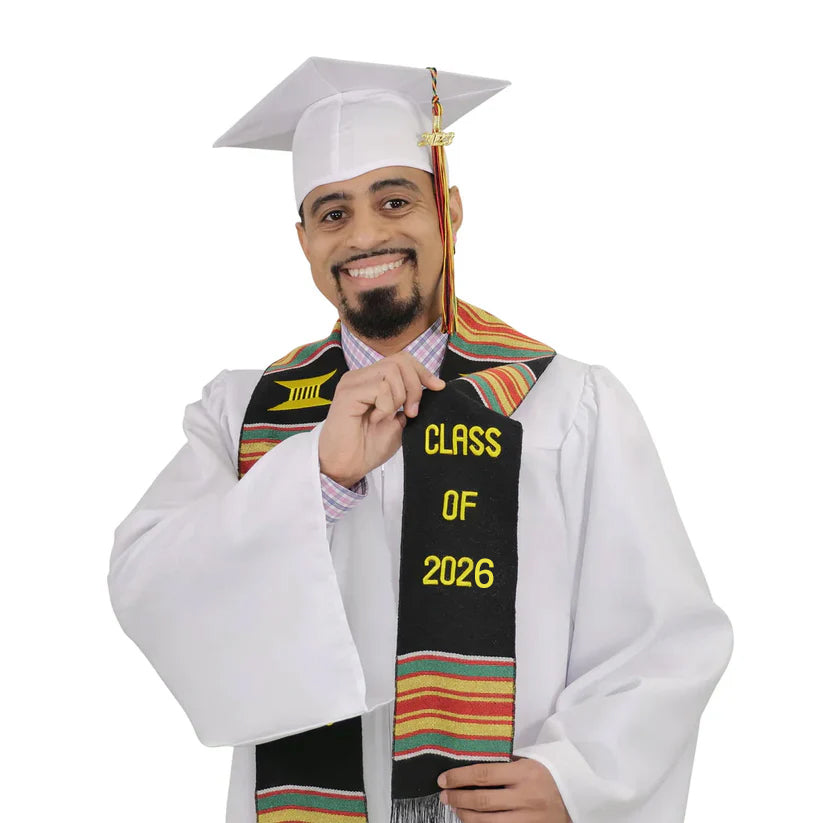 Class of 2025/2026 Kente Graduation Sash/Stole