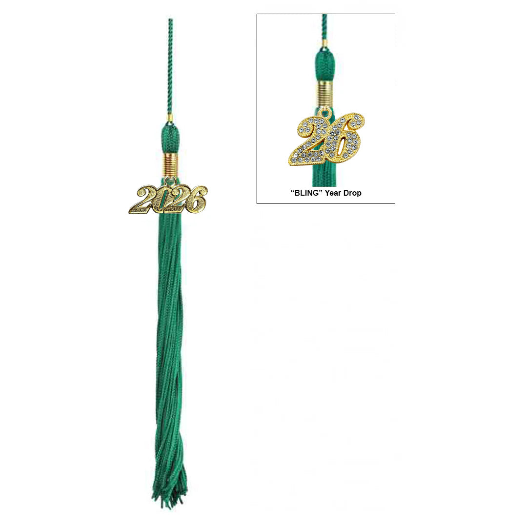 Child Emerald Graduation Cap & Gown - Preschool & Kindergarten