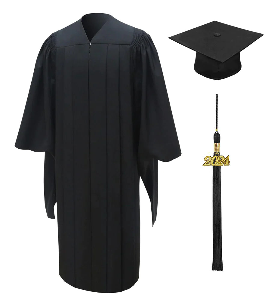Deluxe Masters Graduation Cap and Gown - Faculty Regalia