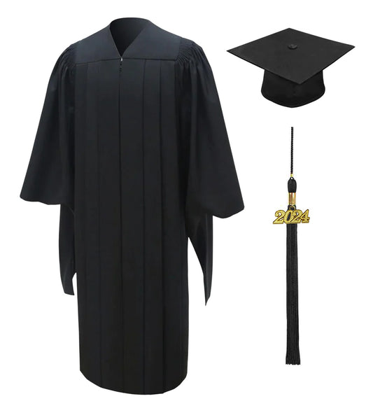 Deluxe Masters Graduation Cap and Gown - Faculty Regalia
