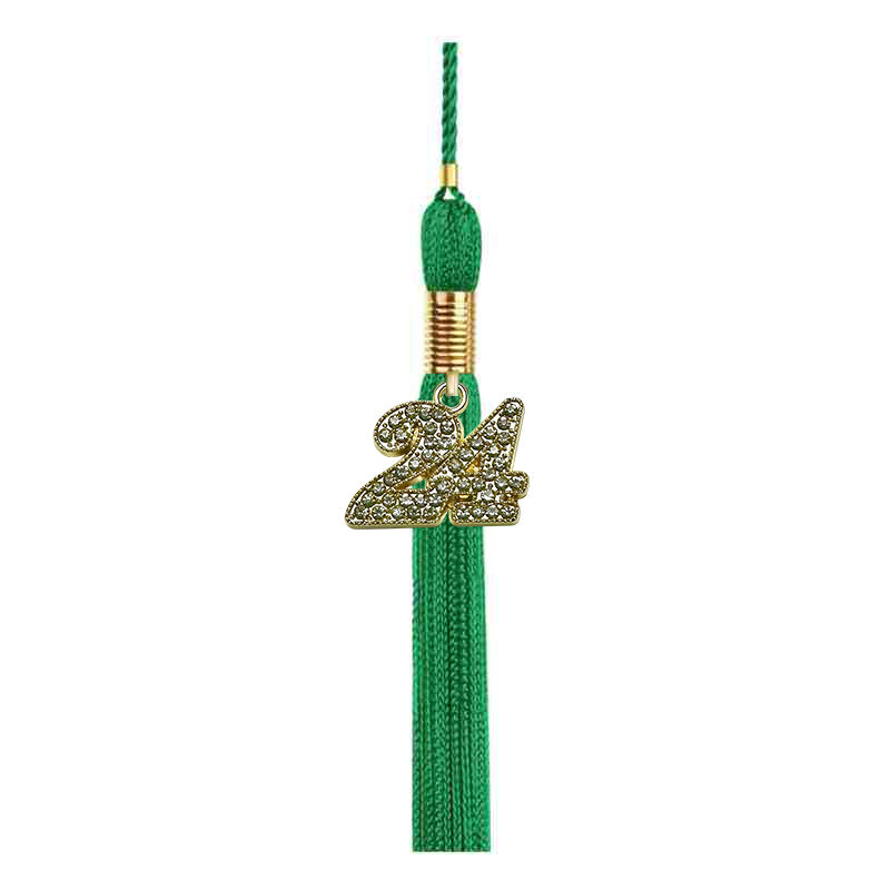 Eco-Friendly Emerald Green High School Cap & Tassel - Graduation Caps