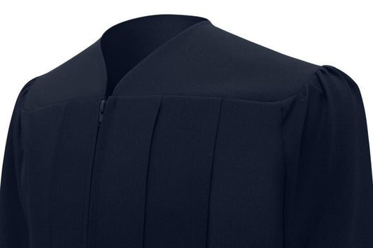 Matte Navy Blue Bachelors Cap & Gown - College & University