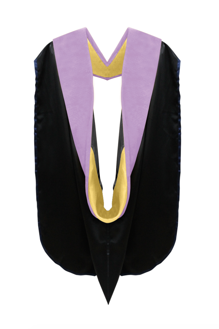 Doctor of Dentistry Hood - Golden Yellow & Black