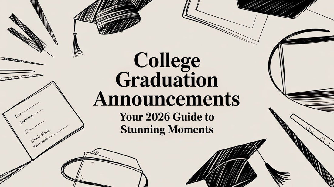 College Graduation Announcements: Your 2026 Guide to Stunning Moments