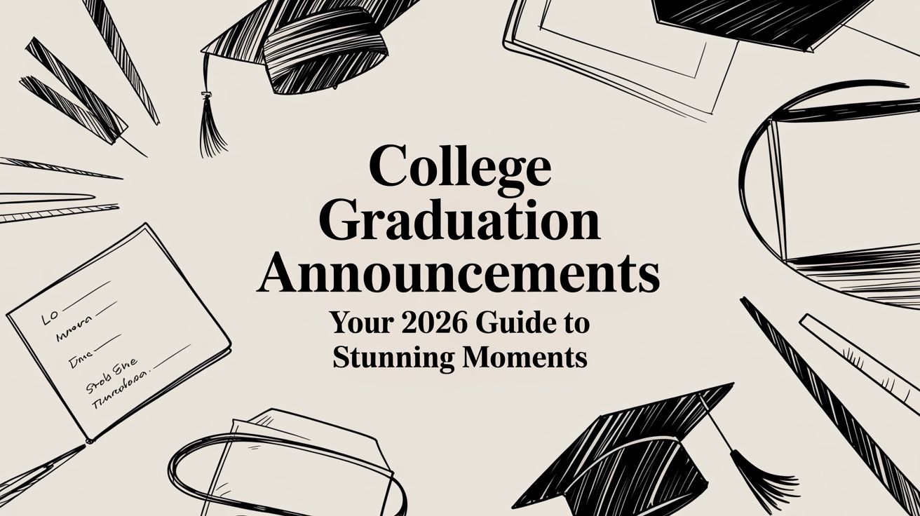 College Graduation Announcements: Your 2026 Guide to Stunning Moments