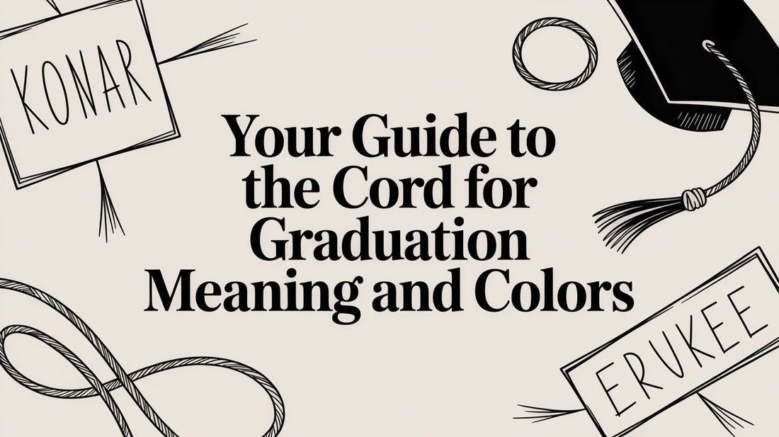 Your Guide to the Cord for Graduation Meaning and Colors