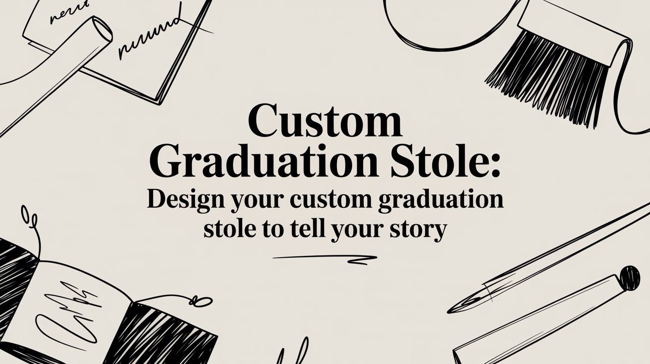 Custom Graduation Stole: Design a Graduation Stole That Tells Your Story