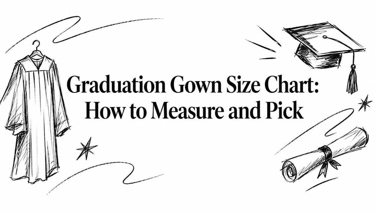 Graduation Gown Size Chart: How to Measure and Pick