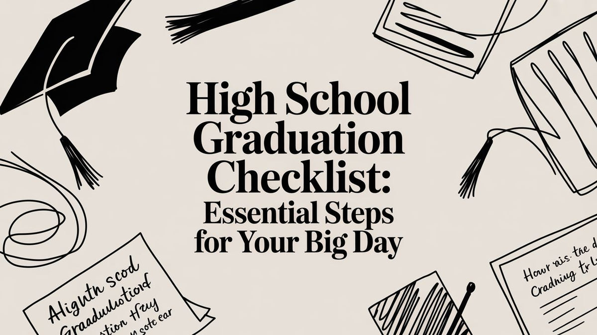High School Graduation Checklist: Essential Steps for Your Big Day ...