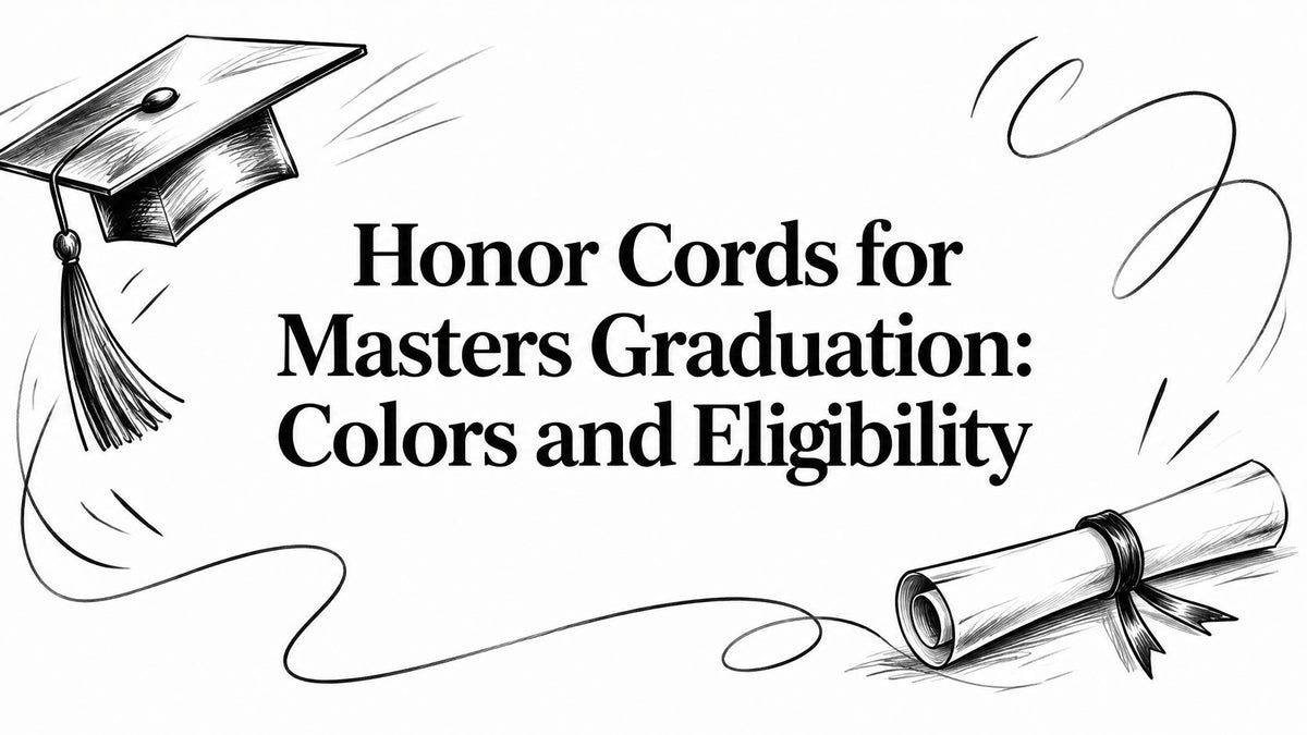 Honor Cords for Masters Graduation: Colors and Eligibility