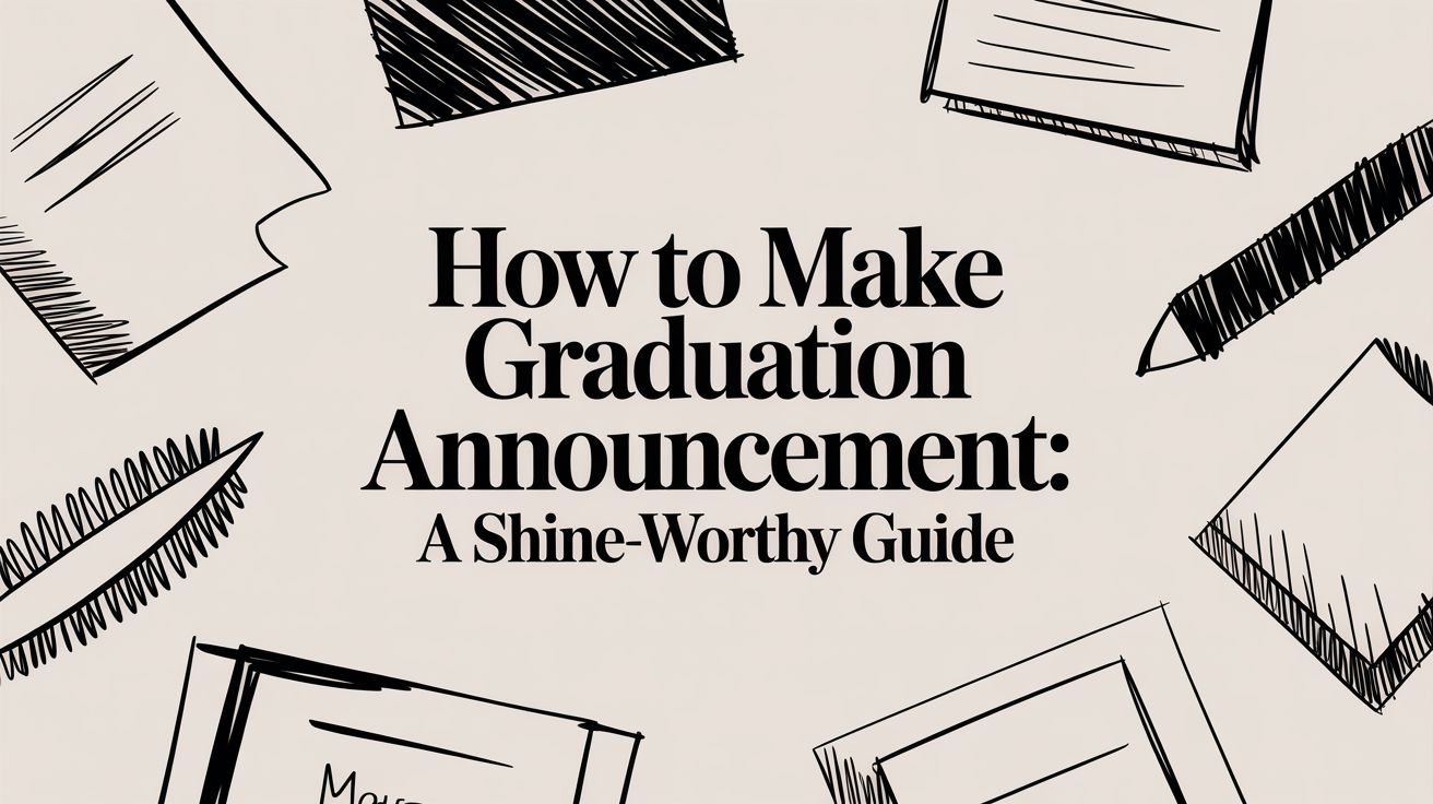How to Make Graduation Announcement: A Shine-Worthy Guide