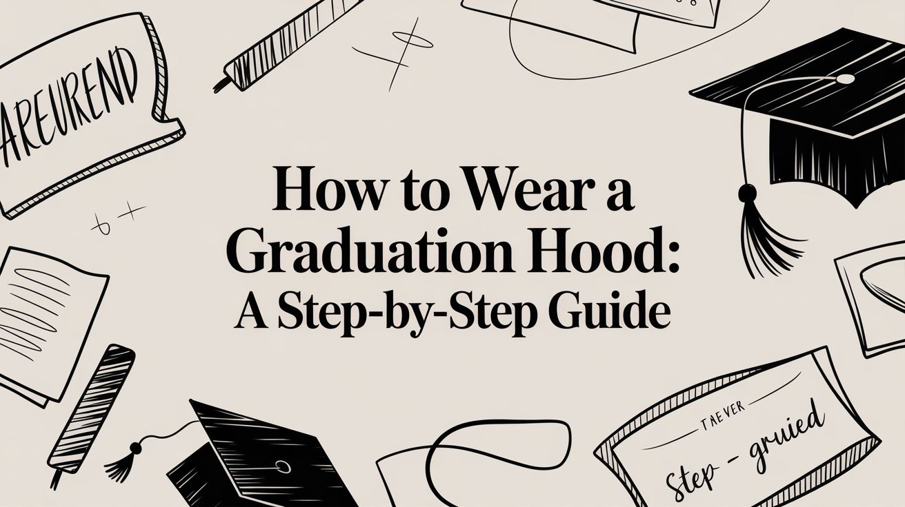 How to wear a graduation hood: A Step-by-Step Guide