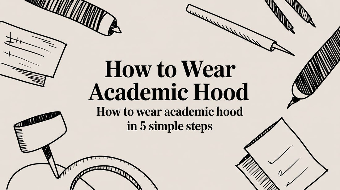 How to Wear an Academic Hood: Your 5-Step Guide for Graduation Day
