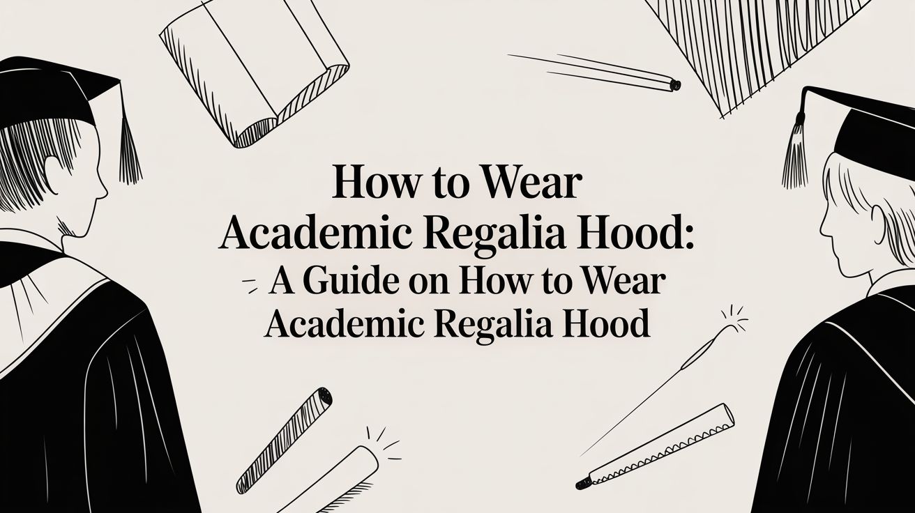 How to Wear an Academic Regalia Hood: A Complete Guide