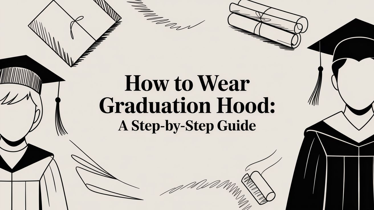 How to wear graduation hood: A Step-By-Step Guide