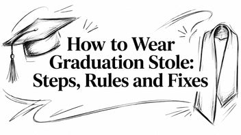 How to Wear Graduation Stole: Steps, Rules and Fixes – Graduation Attire