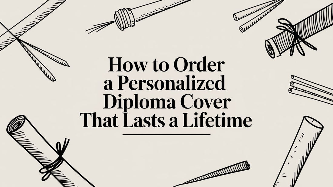 How to Order a Personalized Diploma Cover That Lasts a Lifetime