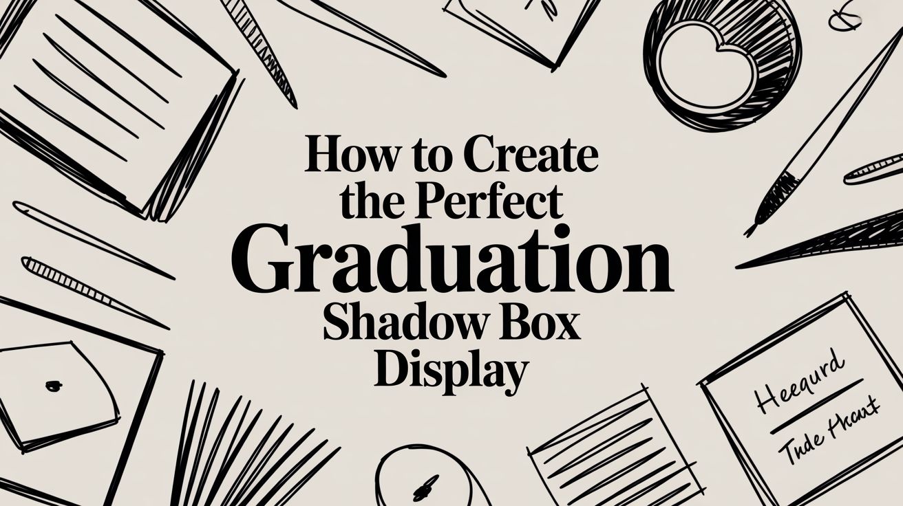 How to Create the Perfect Graduation Shadow Box Display