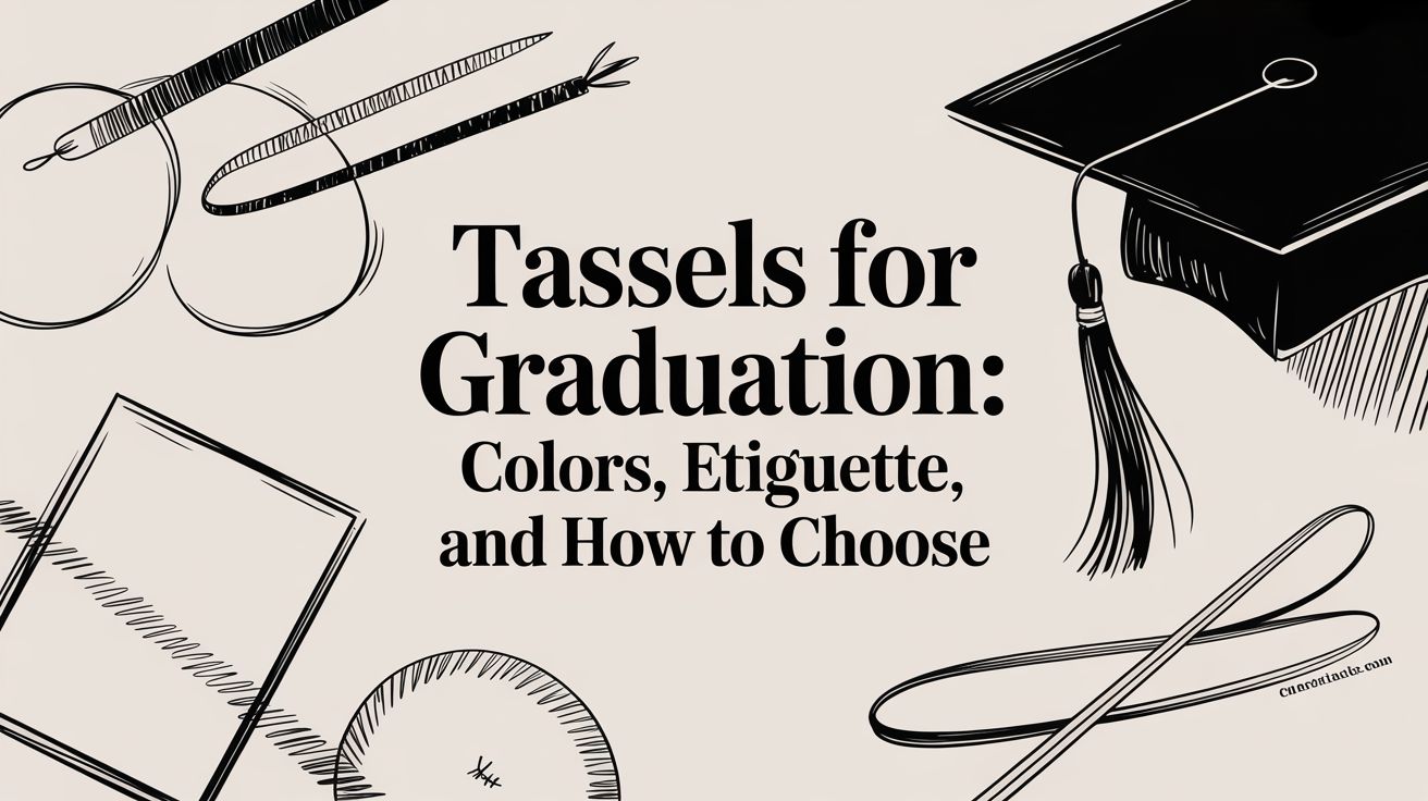 Tassels for graduation: Colors, Etiquette, and How to Choose