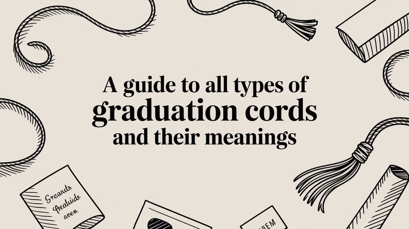 A Guide to All Types of Graduation Cords and Their Meanings