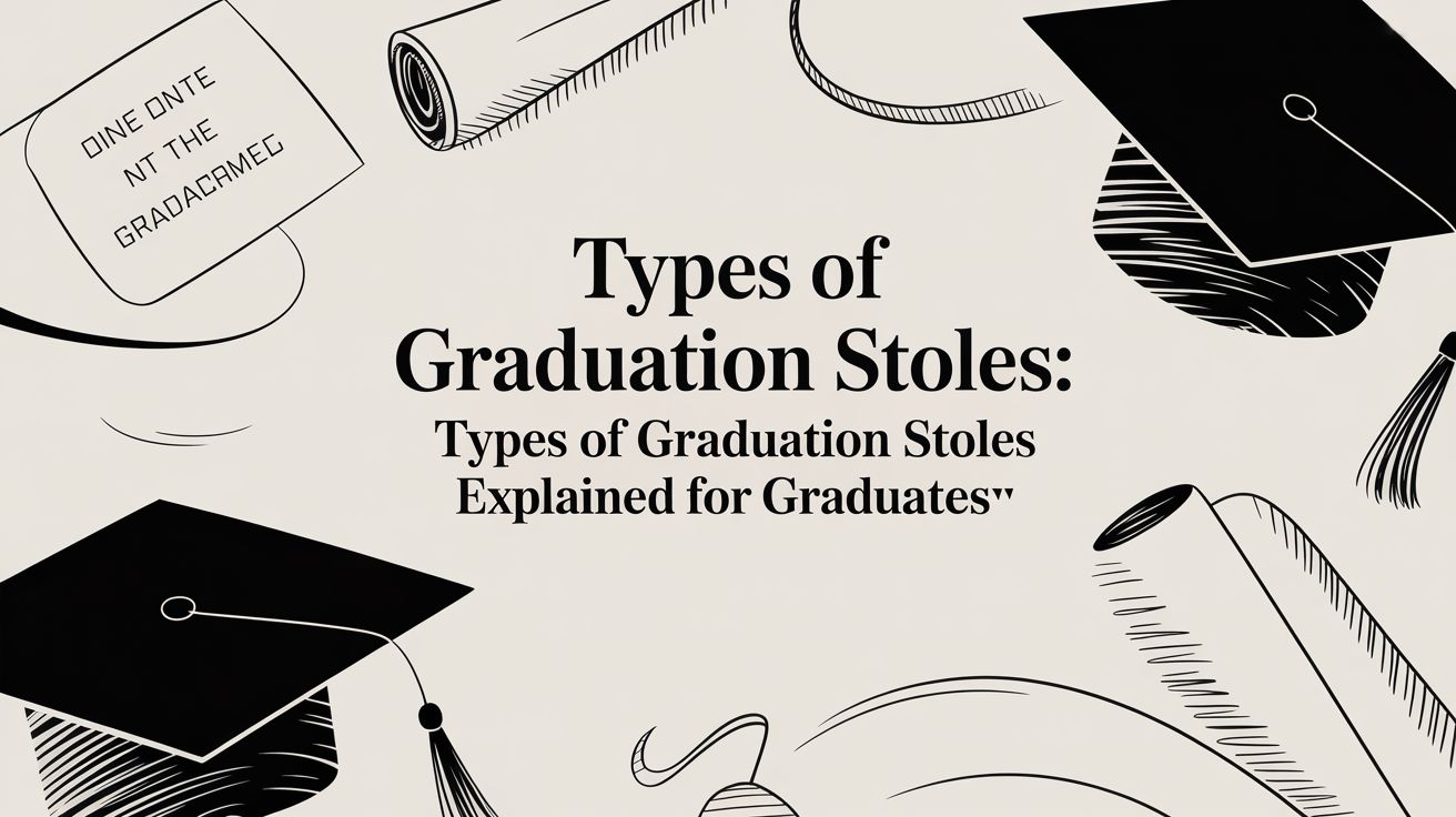 Types of Graduation Stoles: A Complete Guide for Graduates