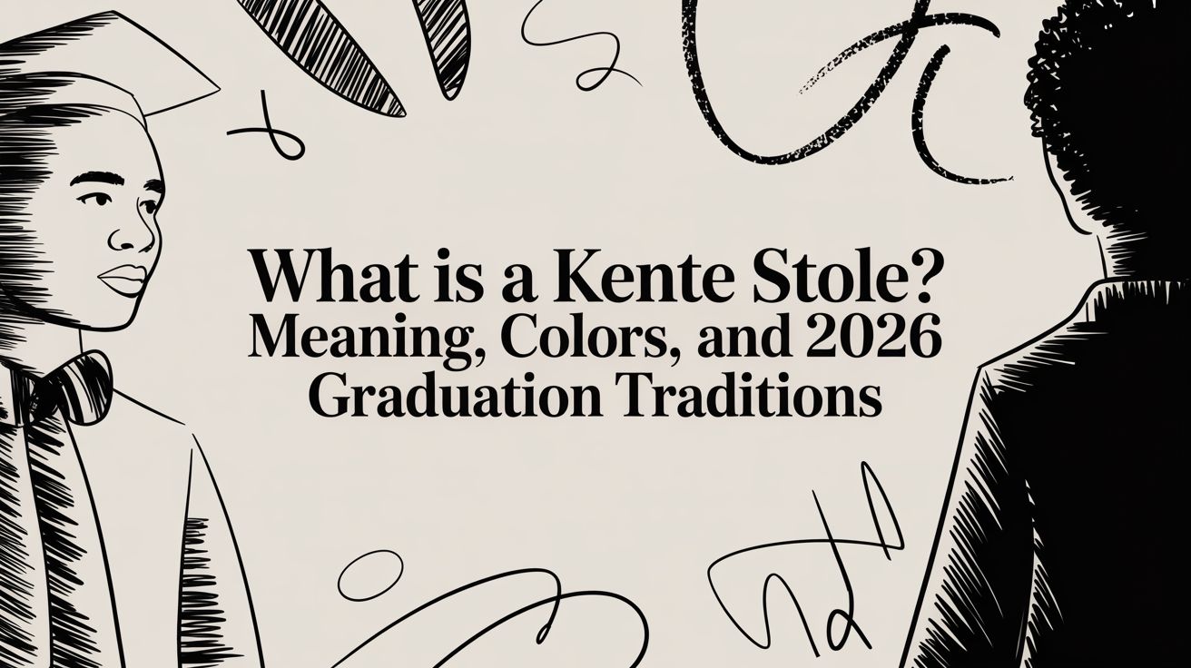 What is a kente stole? Meaning, colors, and Graduation Traditions