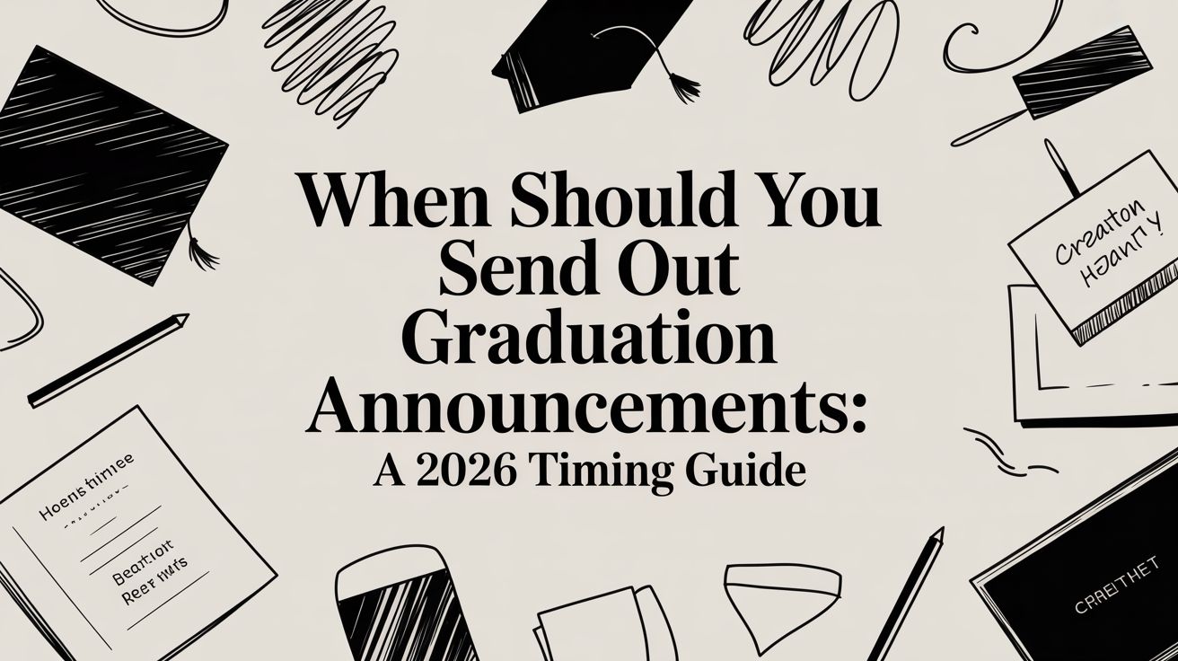 When should you send out graduation announcements: A 2026 Timing Guide ...