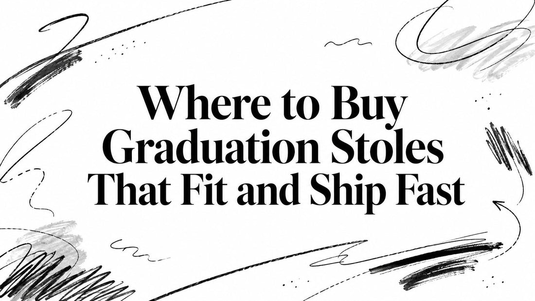 Where to Buy Graduation Stoles That Fit and Ship Fast