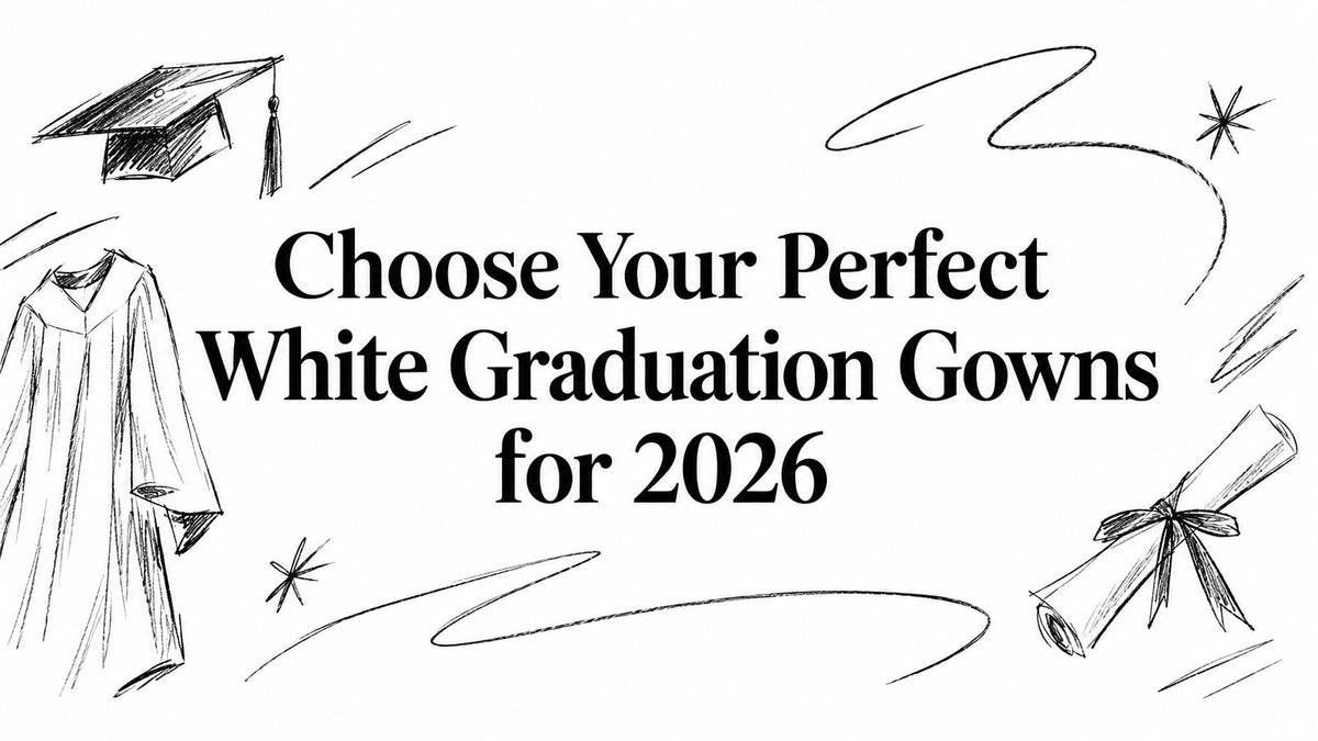 Choose Your Perfect White Graduation Gowns for 2026