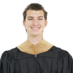 Deluxe Bachelor/Master Hood - Drab Velvet, Royal Blue & White