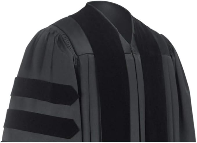 Deluxe Doctoral Graduation Tam & Gown Package