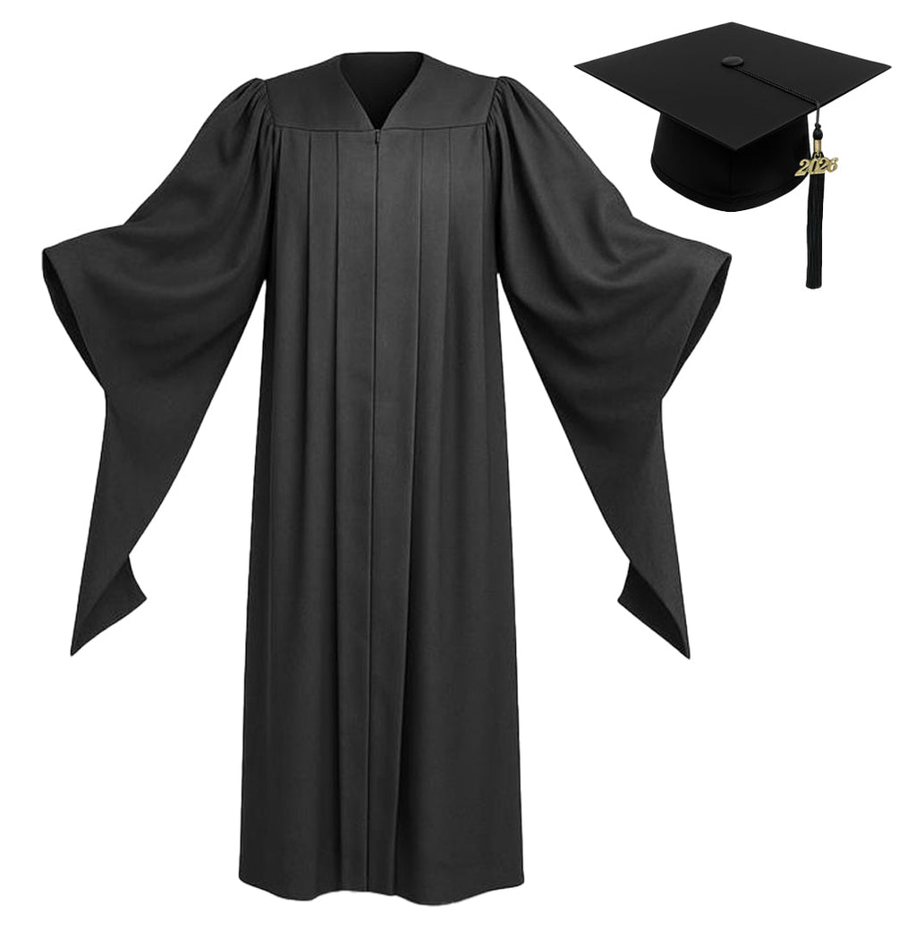 Classic Masters Graduation Cap and Gown - Academic Regalia