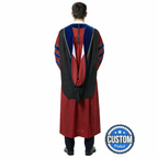 Custom Faculty Graduation Gown and Hood Package - Doctorate Regalia