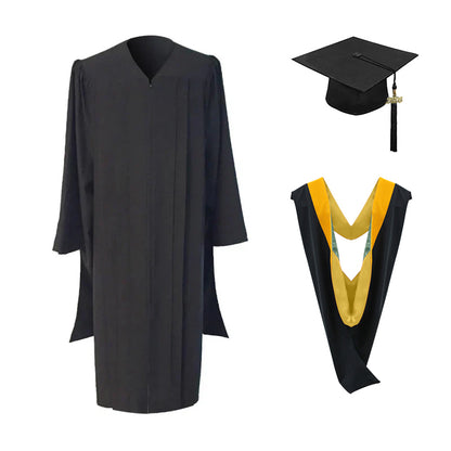 Masters Cap, Gown & Hood Package for Cal State Sacramento Graduation