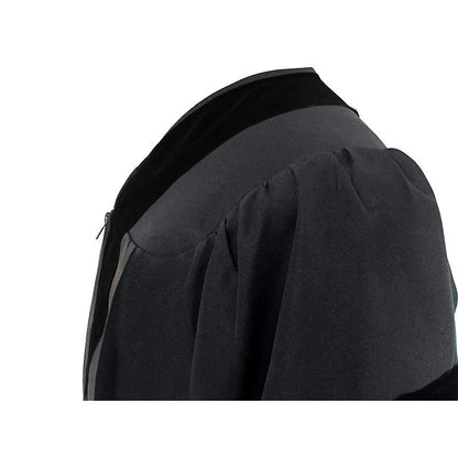Classic Doctoral Graduation Cap & Gown - Academic Regalia