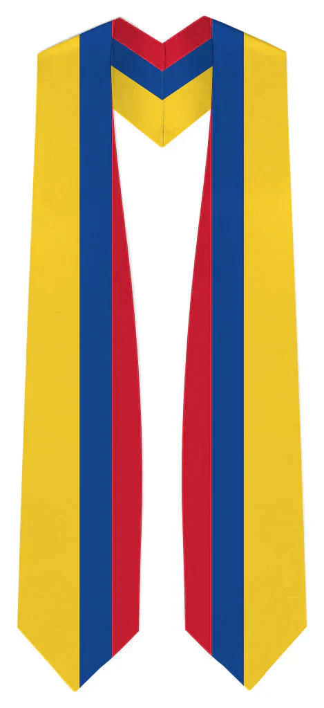 International Flag Graduation Stole