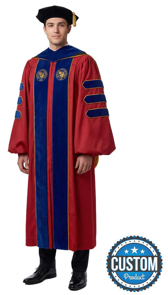 Custom Doctoral Graduation Tam, Gown and Hood Package - Doctorate Regalia