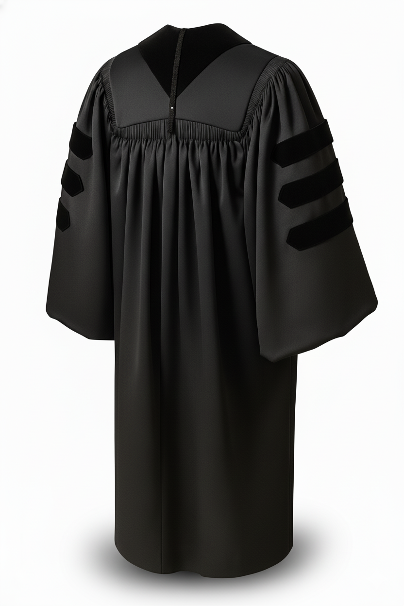 Deluxe Doctoral Graduation Gown - Academic Regalia