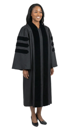 Deluxe Doctoral Graduation Gown - Academic Regalia
