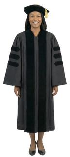Deluxe Doctoral Graduation Tam & Gown Package