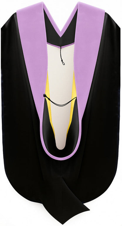 Doctor of Dentistry Hood - Black & Golden Yellow