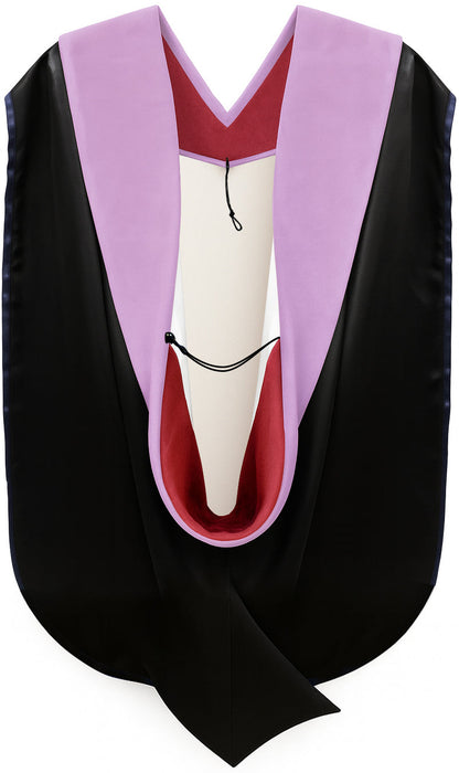 Doctor of Dentistry Hood - Red & White