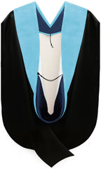 Doctor of Education Hood - Navy Blue & White