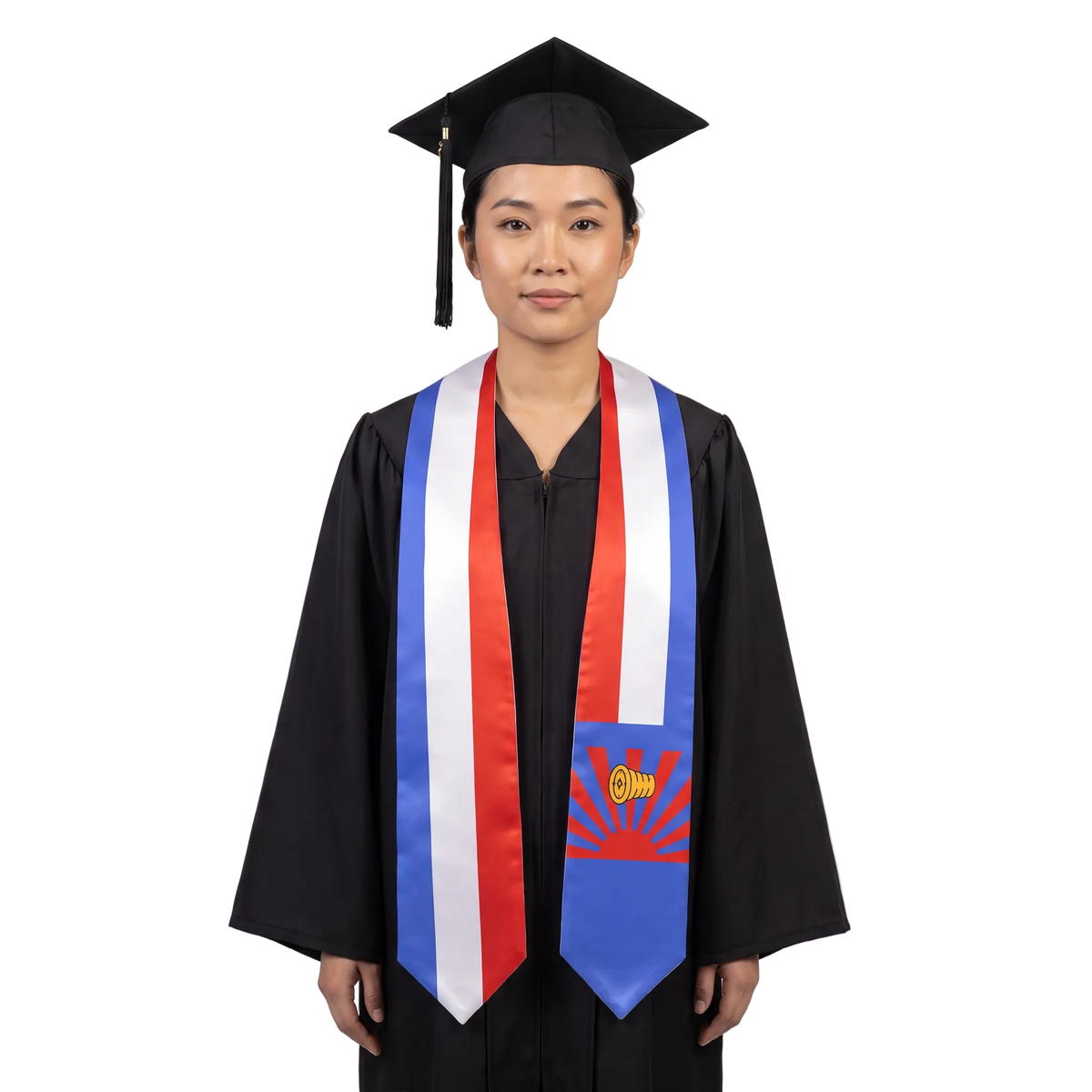 **Karen Nation graduation stole, a cultural commencement sash for high school and college graduates**