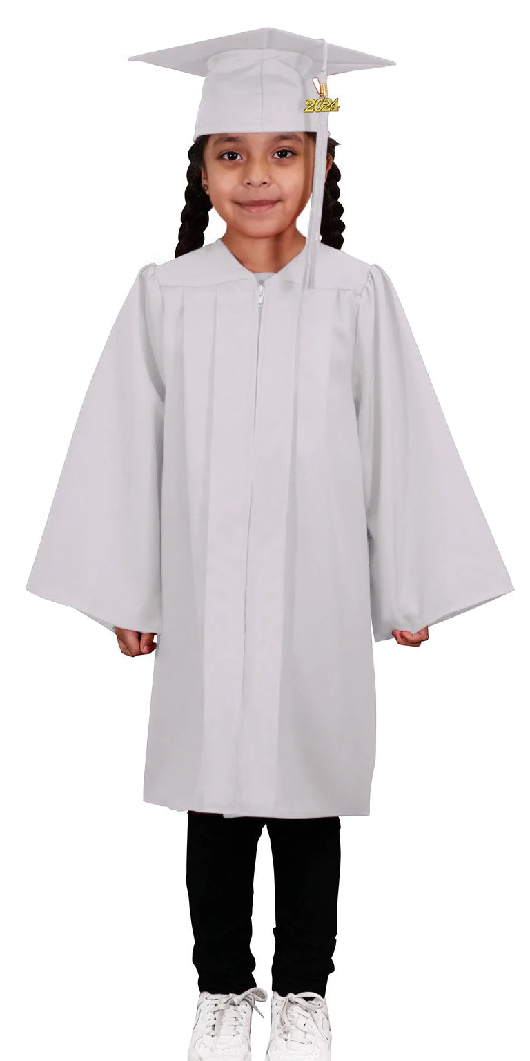 Amazon.com: Geyoga Kindergarten Preschool Graduation Cap Gown Set with 2024  Tassel and Graduation Stole Certificate for Toddler Kids(Size 33) :  Clothing, Shoes & Jewelry