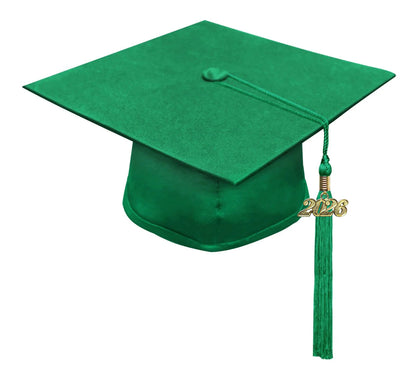 Eco-Friendly Emerald Green Bachelors Cap & Gown - College & University