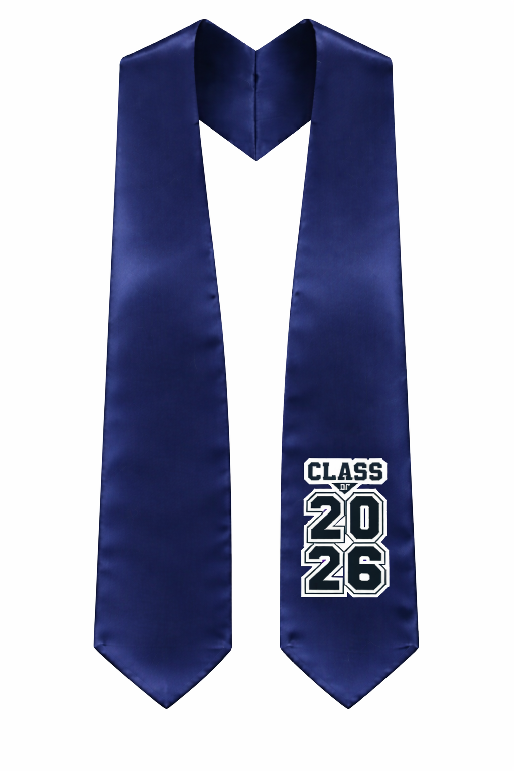 Navy "Class of 2025/2026" Graduation Stole